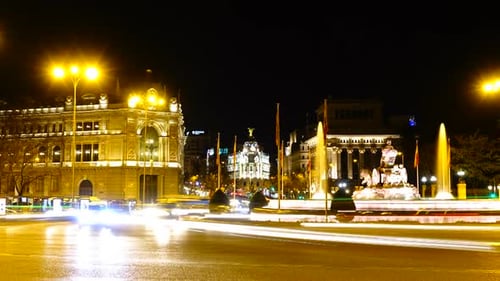 Cibeles Fountain in Madrid