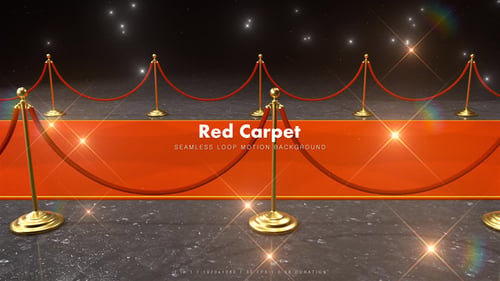 Roter Teppich Glitter 1