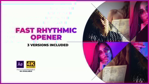 Dynamic Geometric Opener for Modern Photo and Text Reveals