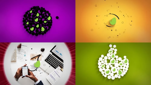 Clean Logo Modular Reveal Set