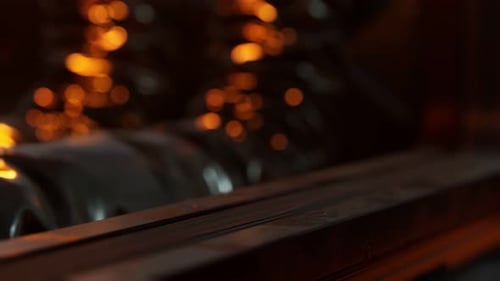 Futuristic Motion Background or Cyber Surface with Metal and Lights