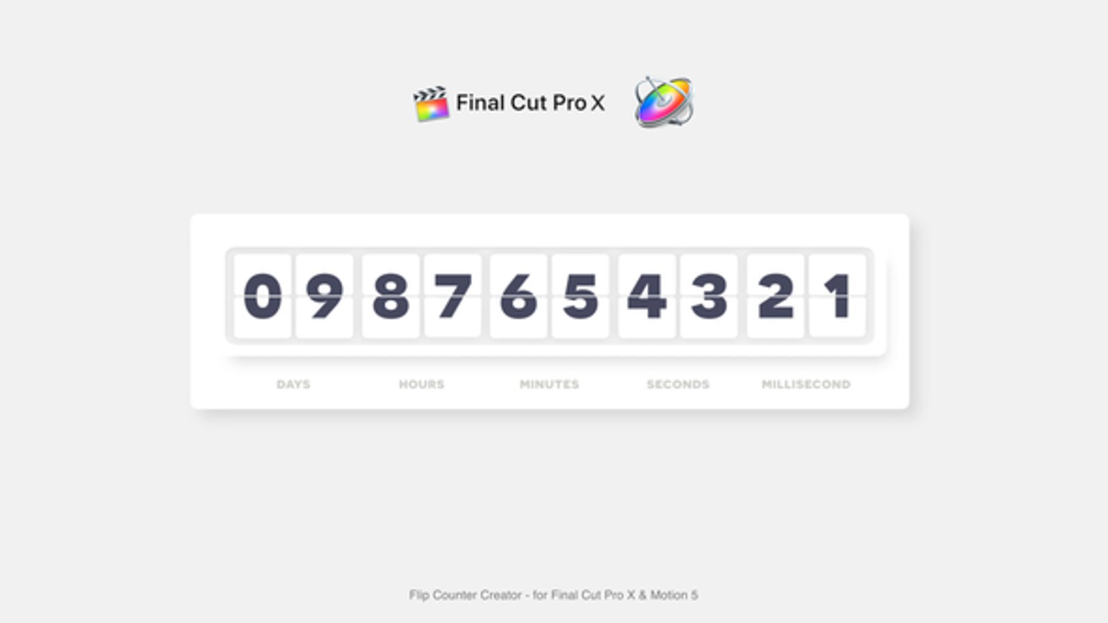 Customizable Animated Flip Counter for Data Display, Elements ft. flip ...
