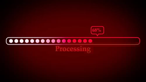 Barre de chargement en progression de l'animation 100 pour cent. Barre de chargement et chargement terminés. Un 270