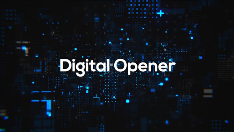 Futuristic Digital Data Stream Opener Animation, Openers ft. digital ...