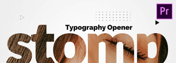 Typography Opener - Dynamic Stomp Intro