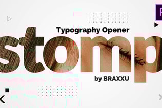 Typography Opener - Dynamic Stomp Intro