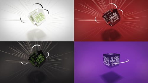 Dynamic Minimal Logo Reveal