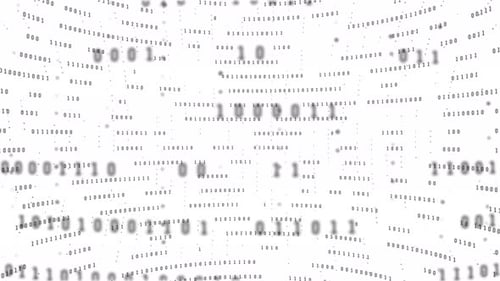 Binary code data digital background