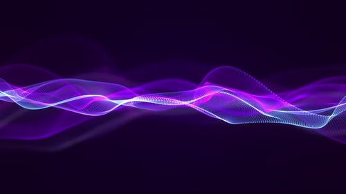 abstract waveform futuristic motion background V1