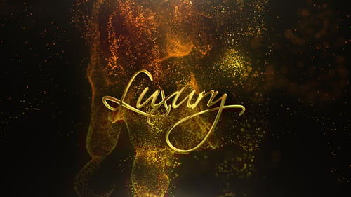 Bright Particles Flow Logo Reveal