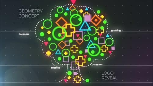 Geometry Shapes Concpt Logo