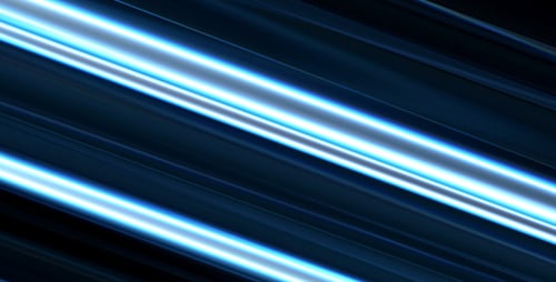 Animated Blue Speed Lines Motion Background Loop