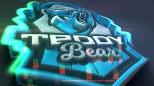 Dynamic Glitch and Neon Logo Reveal Opener