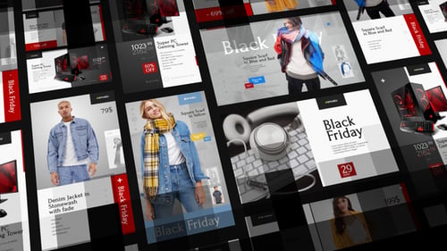 Pacote Promocional de Promoção Black Friday