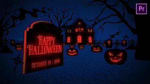 Halloween Greetings - Premiere Pro