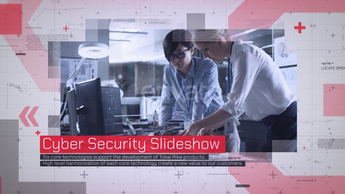 Cyber Security Slideshow, Video Displays ft. corporate slideshow ...