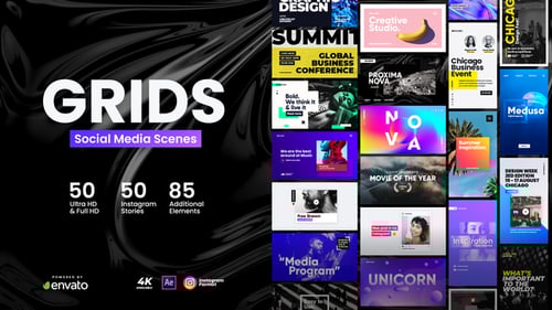 Grids - Social Media Scenes