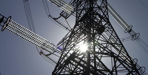 High Voltage Power Pylons