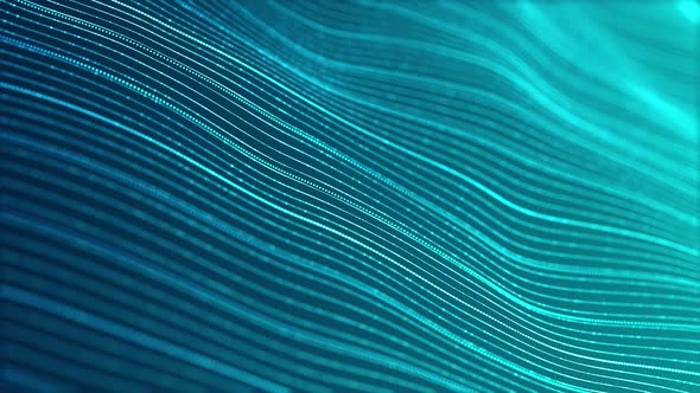 4k Beautiful Waving Lines Background (loopable) , Backgrounds Motion ...