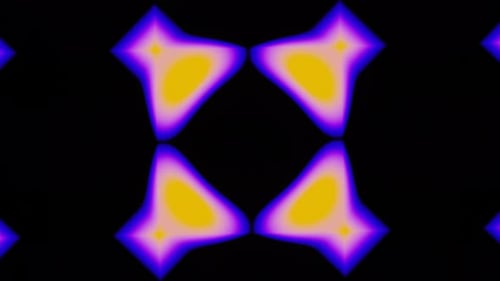 Abstract Trendy Surreal Pulsating Futuristic Multicolor Psychedelic Hypnotic VJ Seamless Loop