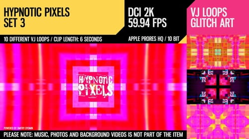 Hypnotic Pixels (2K Set 3)