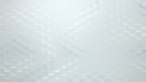 Clean White Hexagons 2