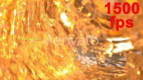 Golden Liquid Swirls and Flows