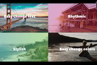 Don't Wink Typographic Intro - Mogrt