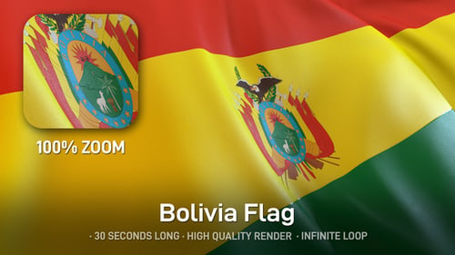 Flagge Boliviens