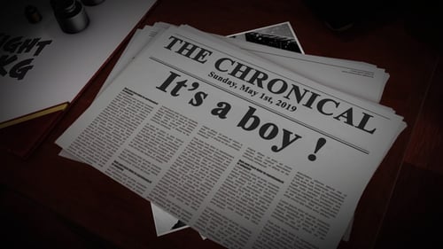 Birth announcement (a detective story)