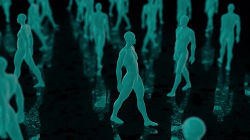 Digital Male Avatar In Metaverse 4k