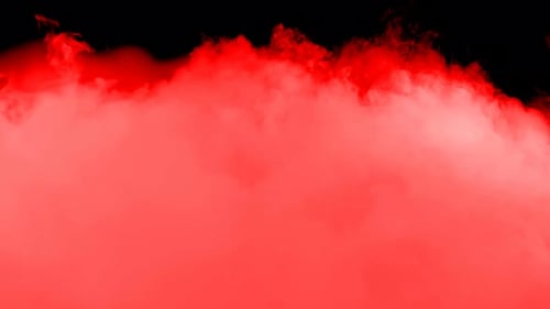 Abstract Red Smoke and Cloud Background
