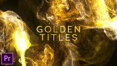 Golden Titles - Premiere pro