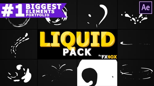 Colleción Liquid Shapes | After Effects