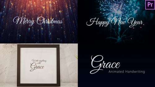 Grace - Animated Handwriting Typeface