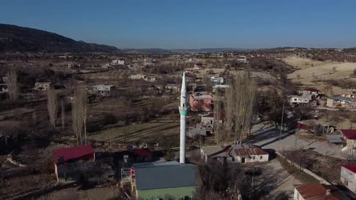 Village Mosque Aerial