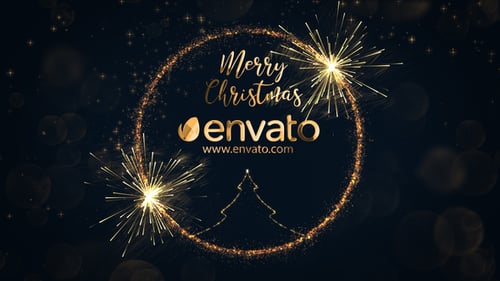 Neon Grid Glitch Logo Reveal Opener