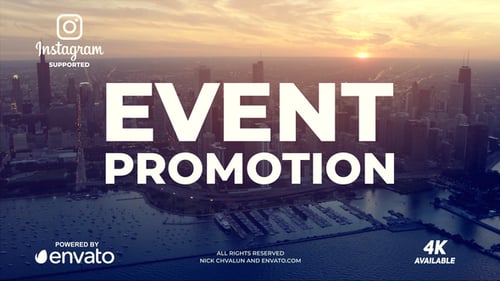 La promoción del evento