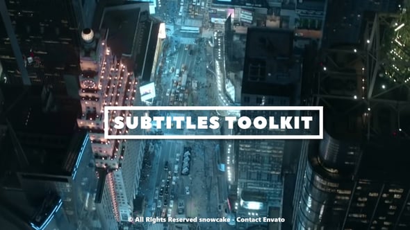 Subtitles Toolkit