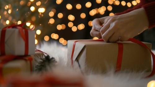 Christmas Gift Box Wrap