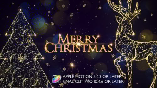 Christmas Slideshow Promo - Apple Motion