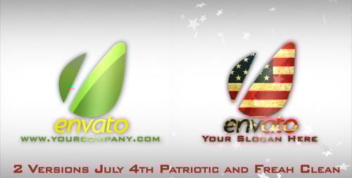 Abridor de Logo Patriotic Fresh & July 4