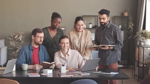 Portrait of Diverse Creative Team in Office