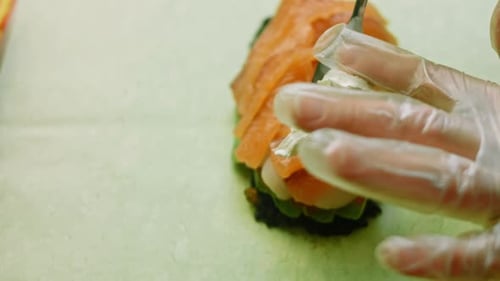 Pun: Frischkäse, die Sushi-Burritos