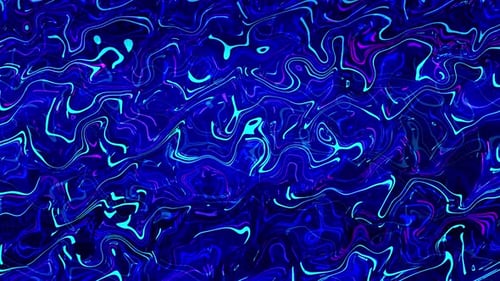 Glatter blauer flüssiger