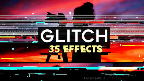 Digital Glitch Effects Pack Transitions