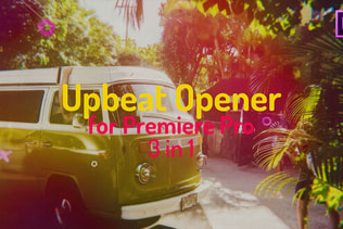 Upbeat Colorful Opener for Premiere Pro