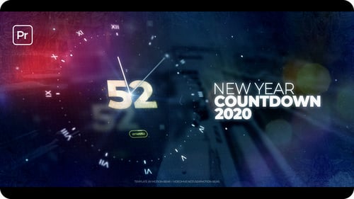 Atmospheric New Year Countdown