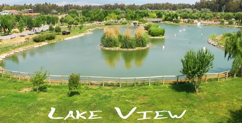 Blick auf den See