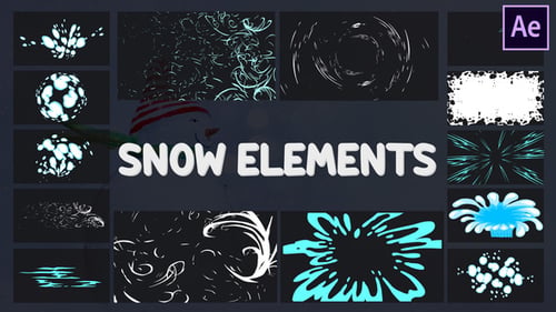 Cartoon Holiday Elements | After Effects